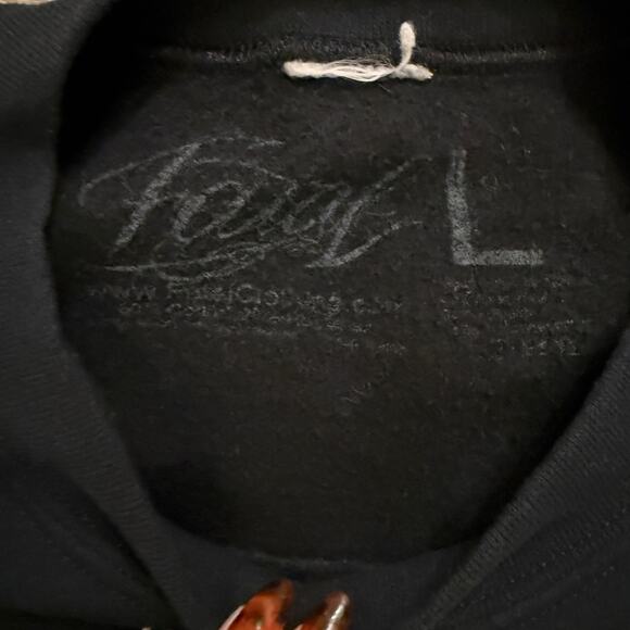 Fatal Clothing Co. Mens Sweatshirt California Bear Graphic Large Streetwear - Picture 4 of 6